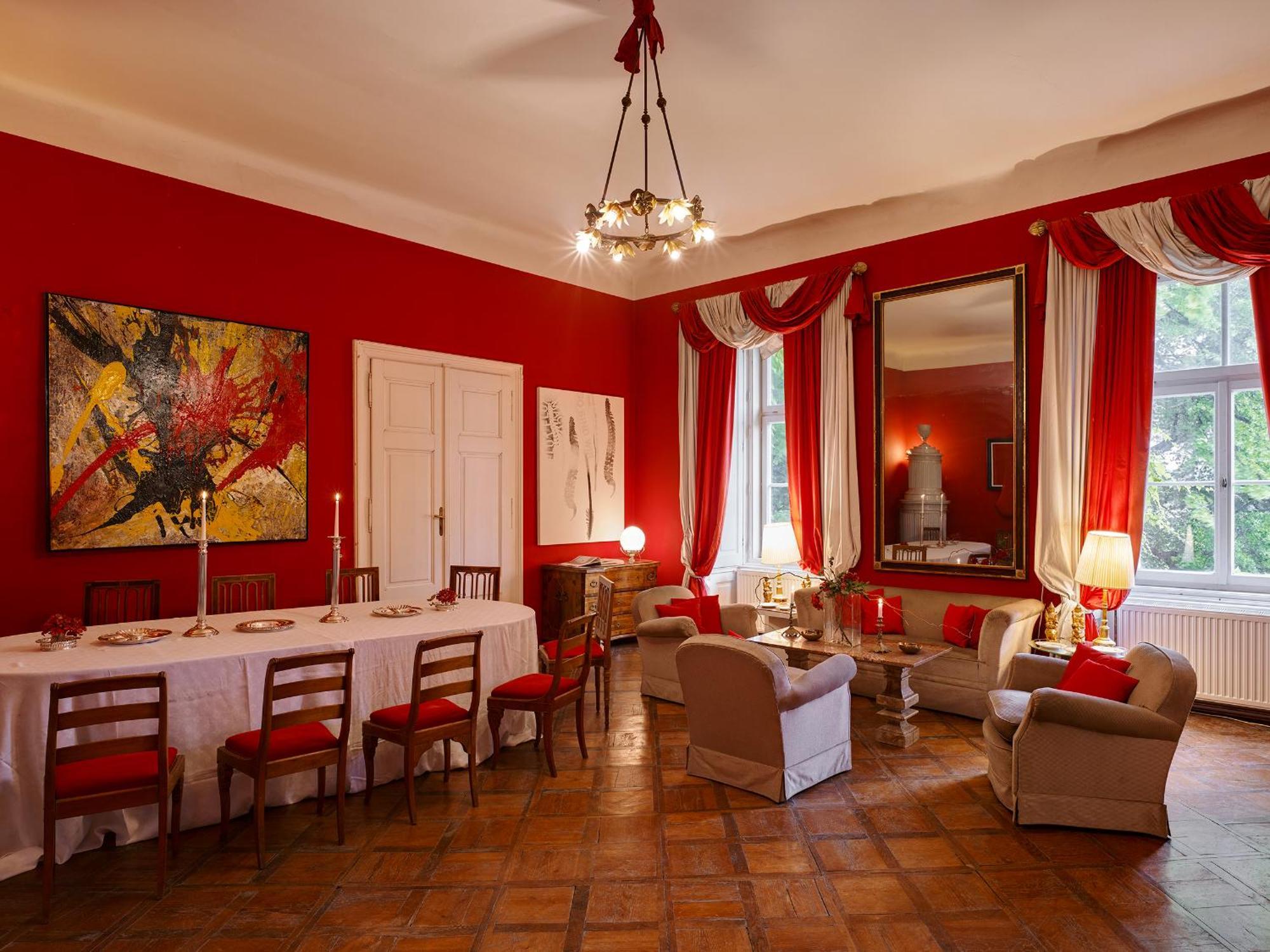 Schloss Hollenburg Aparte Apartments เครมส์ อัน แดร์โดเนา ภายนอก รูปภาพ